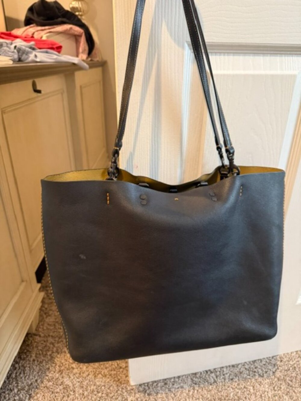 Coach Rogue Black Tote